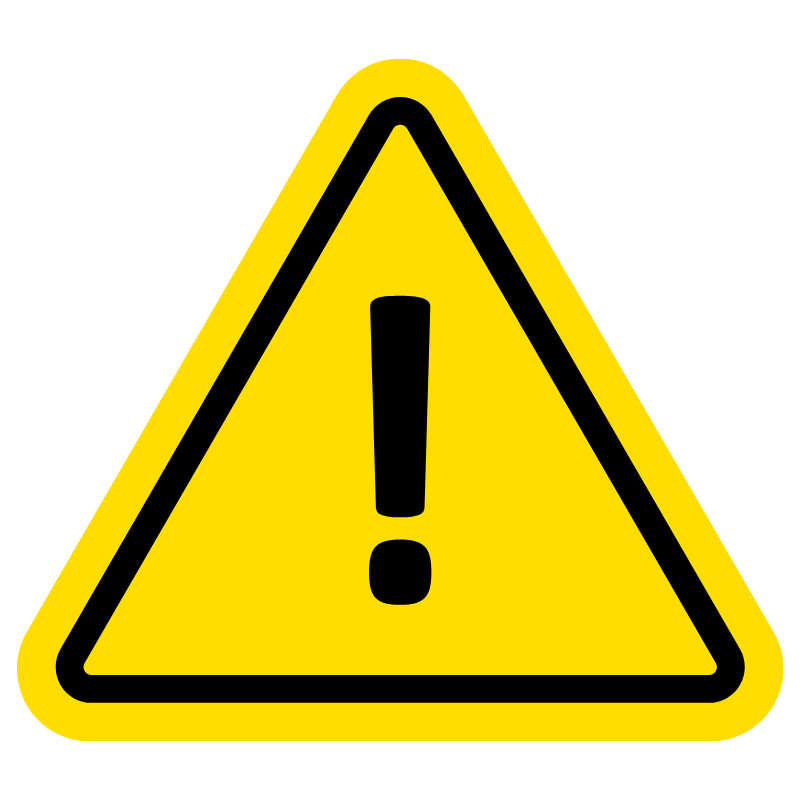 Panneau danger